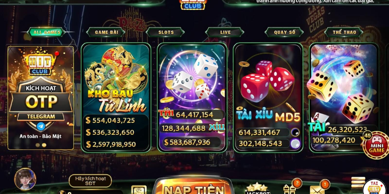 Hitclub giúp người chơi hoàn tất tạo tài khoản chỉ trong vài phút.