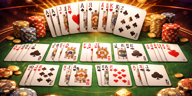 Thứ tự bài poker trong Hitclub - hướng dẫn đầy đủ