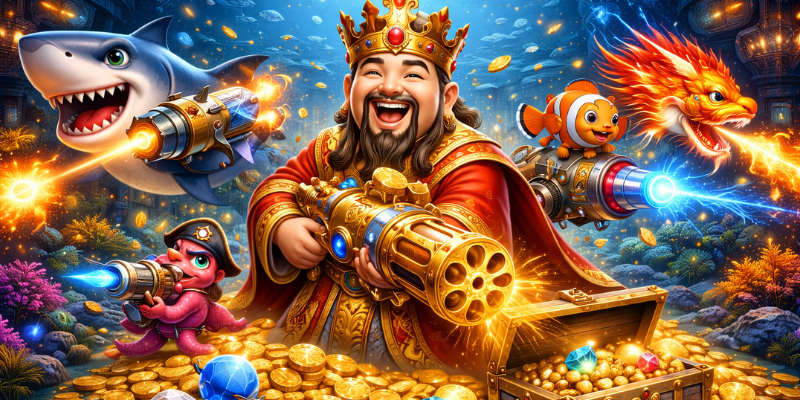 Vua bắn cá online – hành trình chinh phục đại dương tại Hitclub